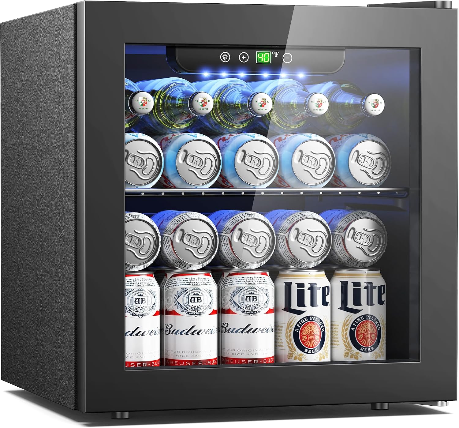 Feelfunn Beverage Refrigerator Cooler – 50-can
